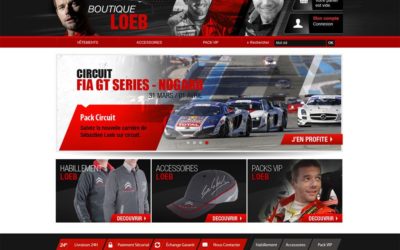 A découvrir : Les nouveaux sites web de la « galaxie Sébastien Loeb » !